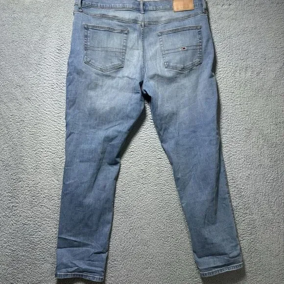 Tommy Hilfiger Herren Jeans  W36 L32‎  Denton Stretch Straight Y2K Workwear - Picture 7 of 9